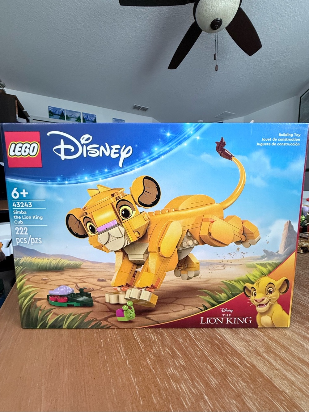 Lego Disney Simba Lion King 43243